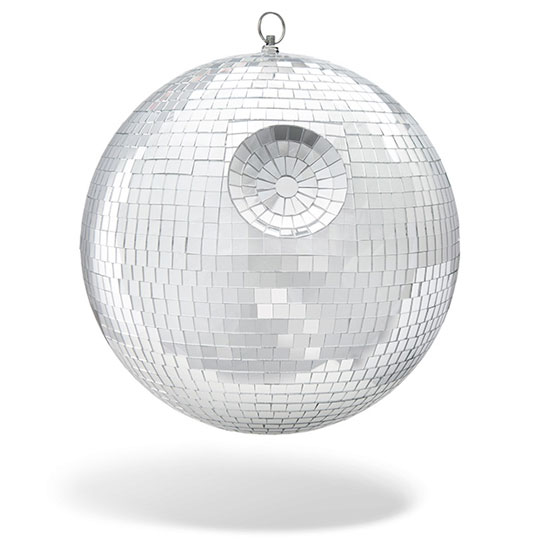 Star Wars Death Star disco ball at ThinkGeek