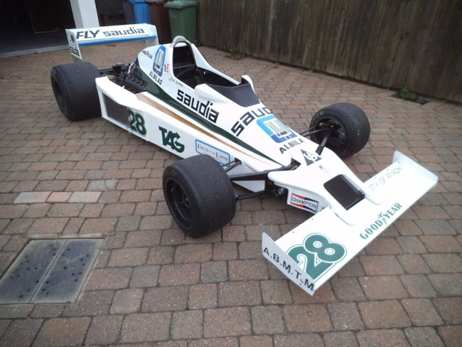 1970s Williams Formula 1 racing car on eBay