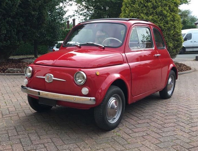 1965 Fiat 500 F Ottobuloni on eBay
