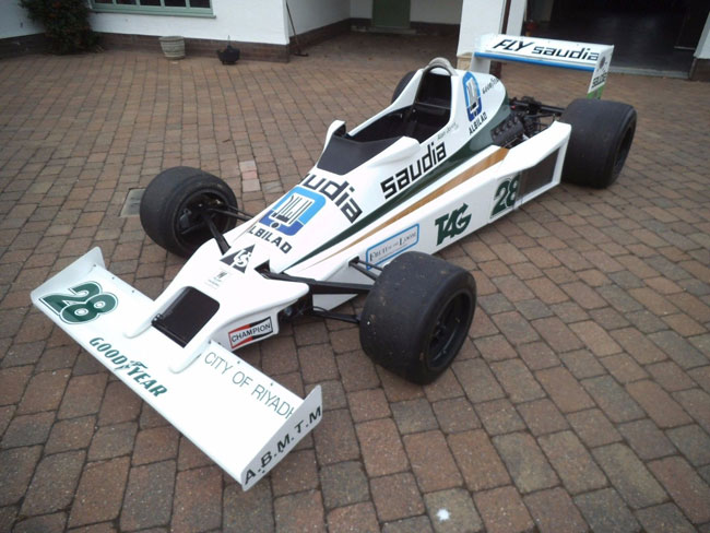 1970s Williams Formula 1 racing car on eBay