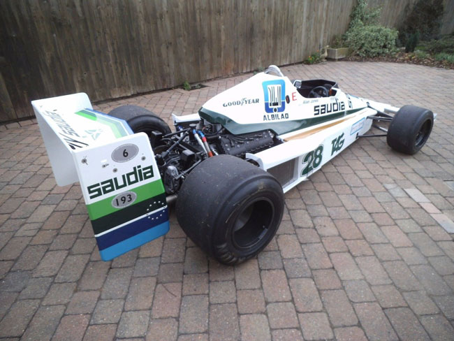1970s Williams Formula 1 racing car on eBay