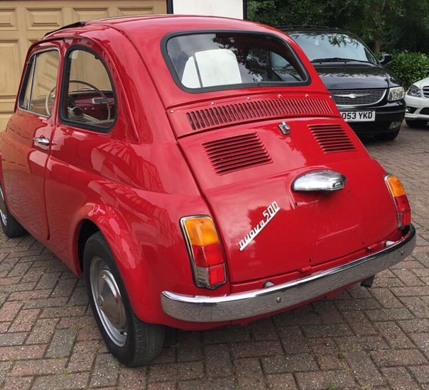 1965 Fiat 500 F Ottobuloni on eBay