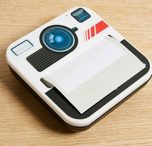 Photonotes Polaroid-style notes dispenser