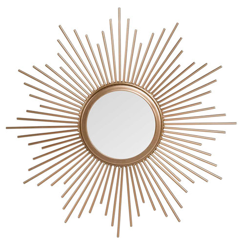 Retro-style sunburst mirrors at Maisons Du Monde