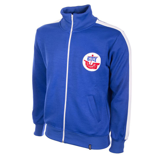Vintage-style football track tops by Copa