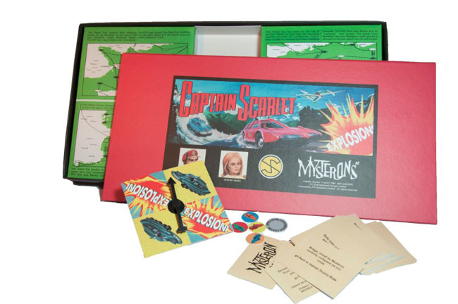 1960s and 1970s cult TV board games reissued