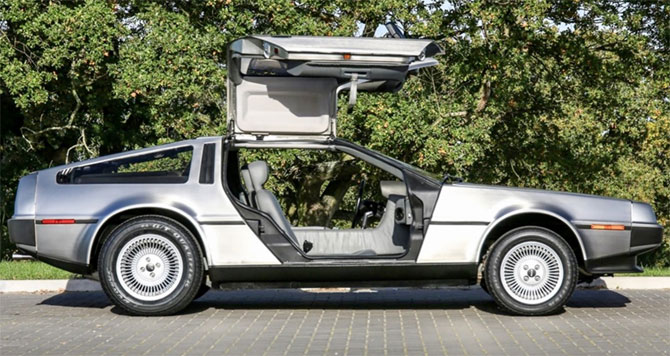 Low mileage 1981 DeLorean DMC-12 car on eBay