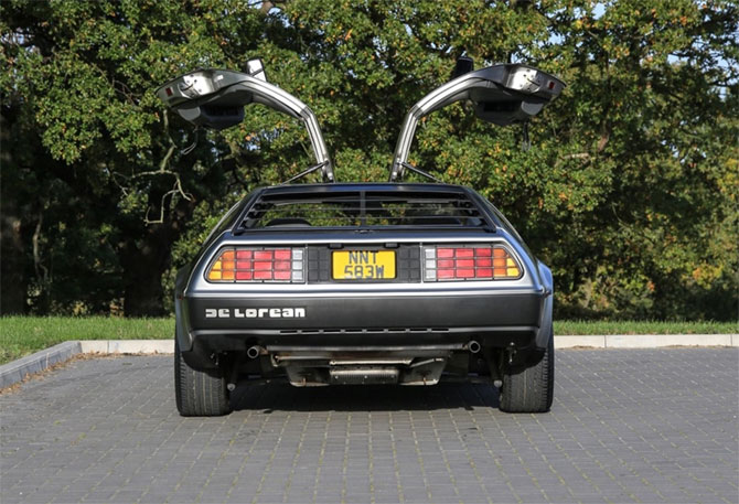 Low mileage 1981 DeLorean DMC-12 car on eBay