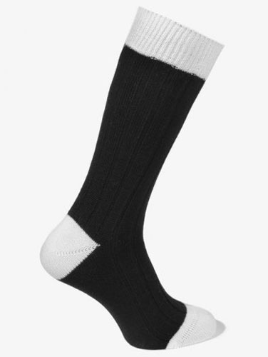 Vintage cashmere-blend football socks by Savile Rogue