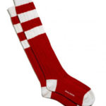 Vintage cashmere-blend football socks by Savile Rogue