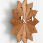 1950s George Nelson Fan wall clock reissued by Vitra