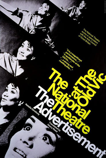 Classic promotional posters by the National Theatre