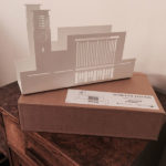 Art deco Surbiton Station letter holder by Wilhon Design