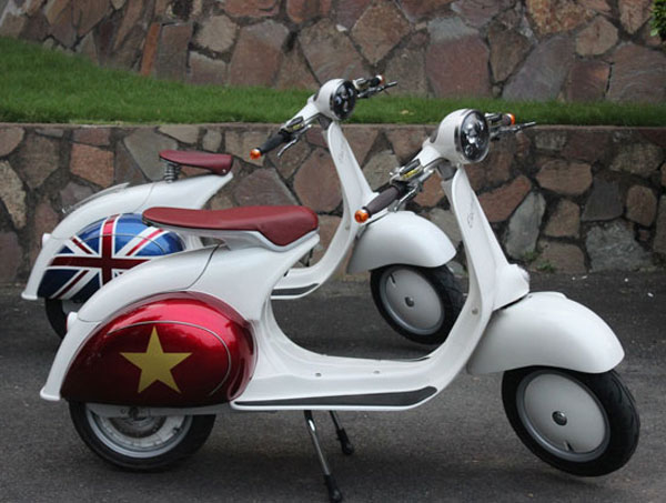18. Retro wheels: Buzz 1 Vespa-inspired electric scooter
