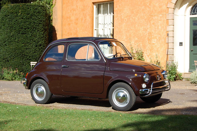 3. 1970 Fiat 500L in Cioccolato on eBay
