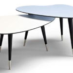 Danish retro coffee tables by Wharfdale