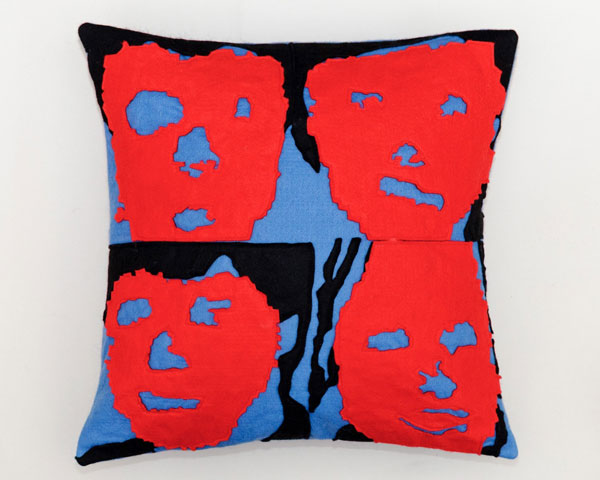 Alternative rock cushions by Mrs Bojingles