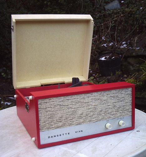 1960s Dansette Viva record player on eBay