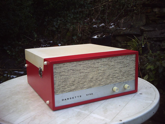 1960s Dansette Viva record player on eBay