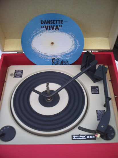 1960s Dansette Viva record player on eBay