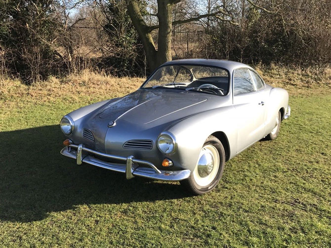 Fully restored 1965 Volkswagen Karmann Ghia on eBay