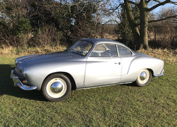 Fully restored 1965 Volkswagen Karmann Ghia on eBay