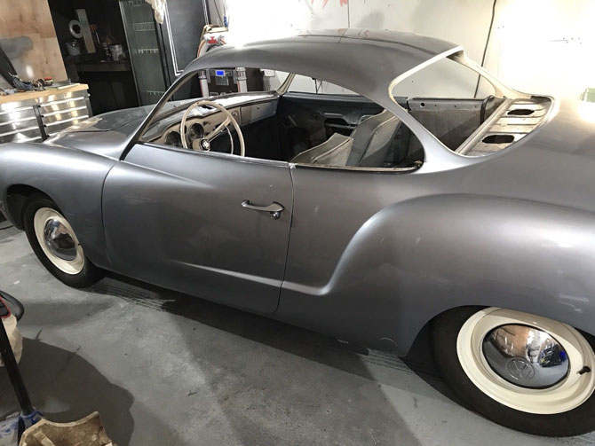 Fully restored 1965 Volkswagen Karmann Ghia on eBay