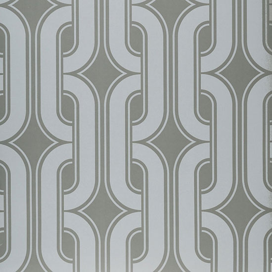 1970s Lavaliers wallpaper reissued by the Little Greene Paint Company