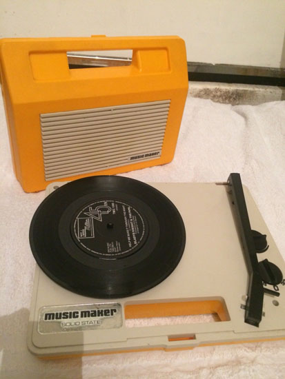 1970s Music Maker record player on eBay