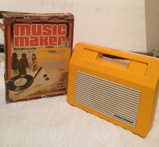 1970s Music Maker record player on eBay