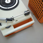 1970s Patrice Dupont-designed Philips 113 space age record player on eBay