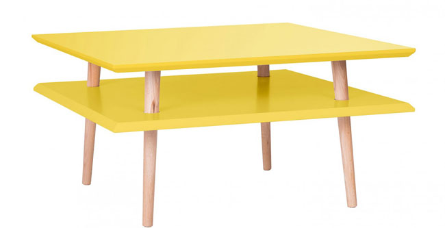 Colourful retro coffee tables by Ragaba at Monoqi