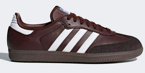 adidas samba og brown