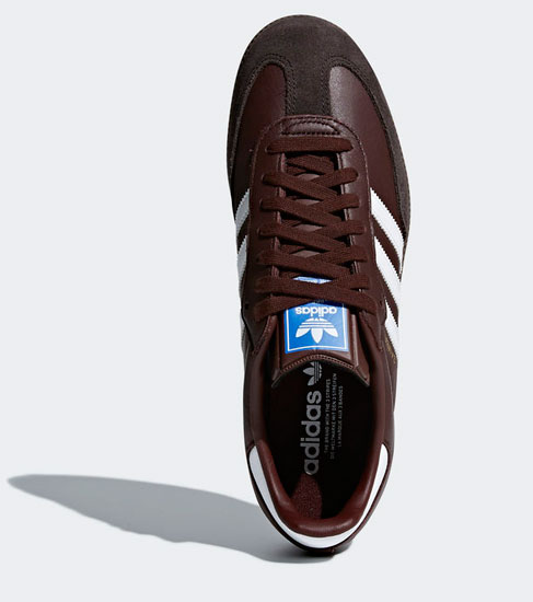 Adidas Samba OG trainers reissue in brown - Retro to Go