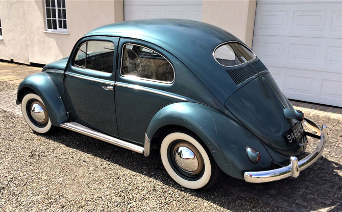 1955 Volkswagen Beetle in original condition on eBay