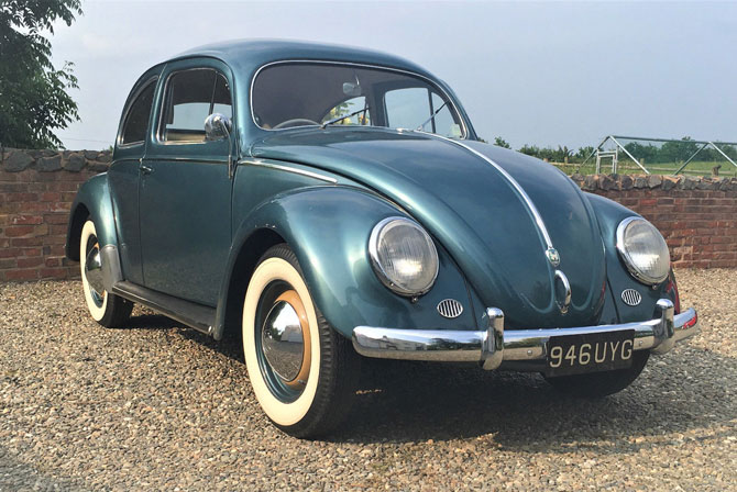 1955 Volkswagen Beetle in original condition on eBay