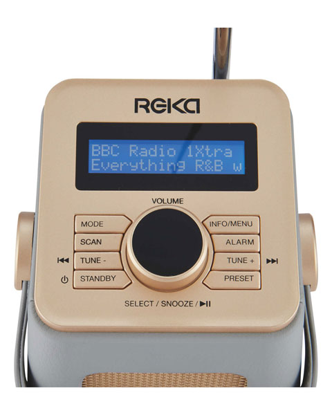 Budget audio: Retro Reka DAB radios at Aldi
