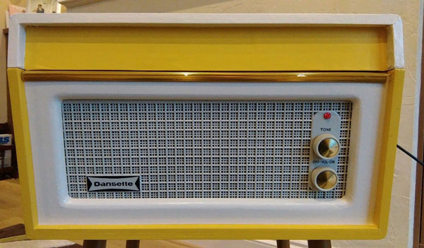 Fully refurbished 1960s Dansette Bermuda record player on eBay