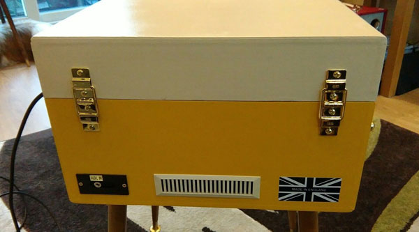 Fully refurbished 1960s Dansette Bermuda record player on eBay