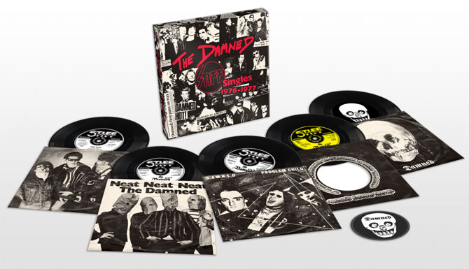 Vinyl spotting: The Damned - The Stiff Singles 7-inch box set