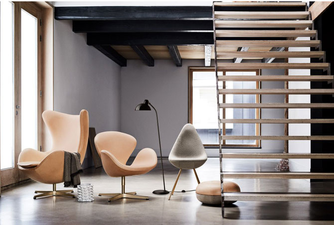 Limited edition 60th anniversary Egg Chair by Arne Jacobsen