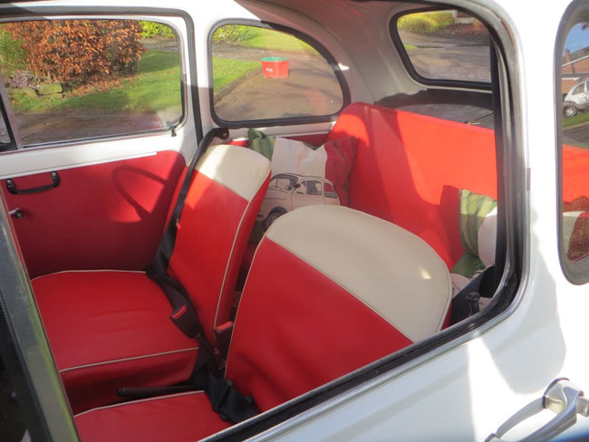 1967 Fiat 500F car on eBay