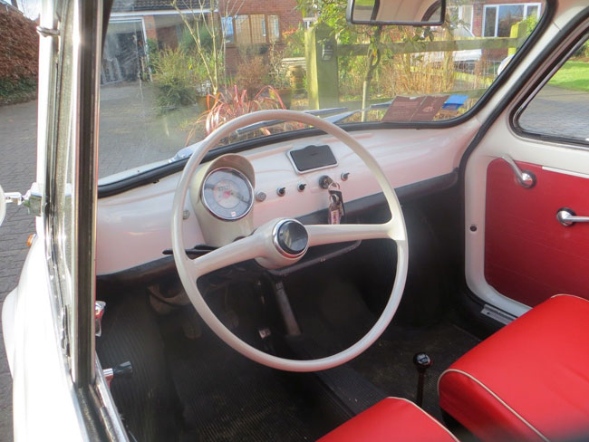 1967 Fiat 500F car on eBay