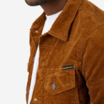 Billy brown cord trucker jacket by Nudie Jeans