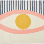 1950s-style abstract Eye and Face rugs at Habitat