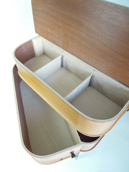 Original 1950s midcentury sewing box on eBay