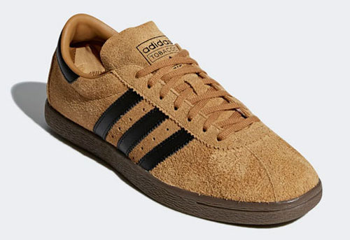 1970s Adidas Tobacco trainers return in two suede finishes