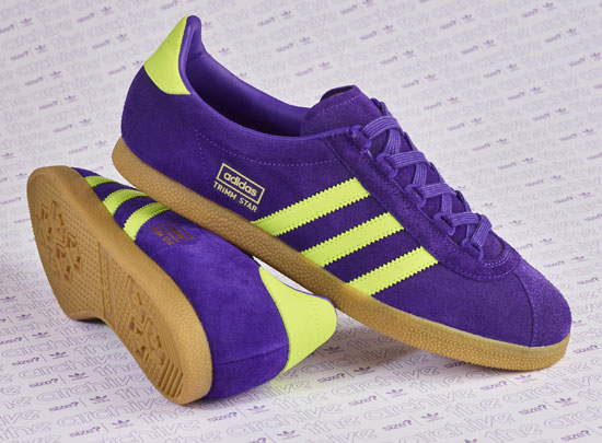 Adidas Archive Trimm trainers back in purple Retro