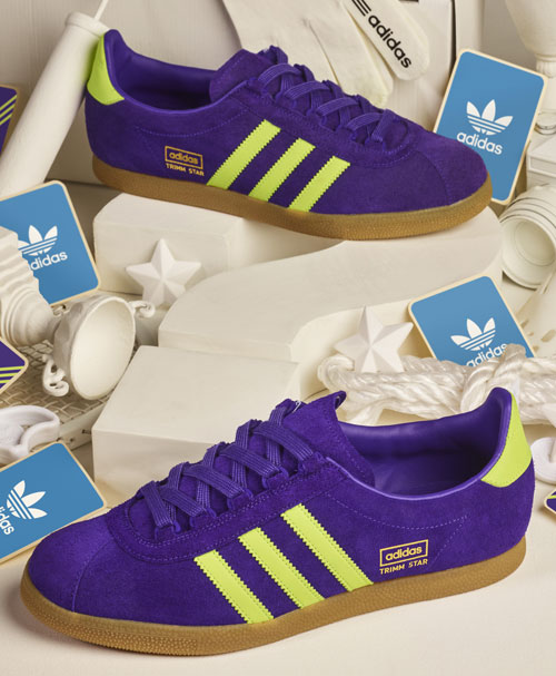 Adidas Archive Trimm Star trainers back in purple