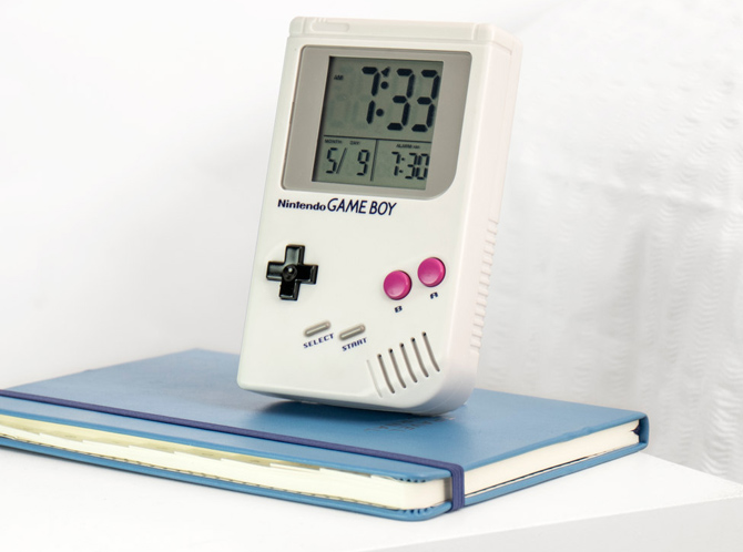 Wake up to the Game Boy Alarm Clock